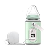 Cozytots Baby Flaschenwärmer USB Flaschenwärmer Baby Flaschen Wärmer Babykostwärmer Tragbare USB Heizung Muttermilchwärmer Tasche Milch Heizbeutel Träger für Reisen-T9