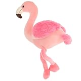 Milisten Flamingo Plüschspielzeug Realistisches und Weiches Flamingo Kuscheltier Beine für Geburtstage und Weihnachten Perfektes für Greifautomaten für Junge Mädchen