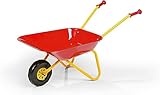 Rolly Toys Metallschubkarre für Kinder (ab 2,5 Jahre, Metallschüssel mit Kunststoffgriffen, Belastbarkeit bis 25 kg) 270804