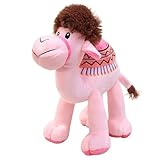 KUKUShining Kamel Plüschtier, Realistisches Kuscheltier Wüstenkamel Plüsch Spielzeug Mit Flauschigem Haar Weiches Kuscheliges Stofftier Zum Spielen