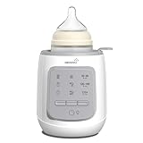 GROWNSY Flaschenwärmer Baby, 9-in-1 Sterilisator für Babyflaschen, Babykostwärmer, Schnell Erhitzen &Warmhalten, Abtauung, Fläschchenwärmer BPA-freier Für Flaschen & Babynahrung