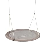 HUDORA Nestschaukel Lounge 110 cm - Kinder/Erwachsenen Schaukel Outdoor und Indoor - Hängeschaukel für den Garten - 150kg Belastbarkeit - Sand