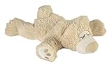 Warmies® Wärmekissen/Stofftier'Sleepy Bär beige' 100% Hirsefüllung 35cm 700g (exklusives Warmies-Design für Greenlife Value)