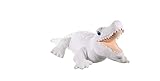 Wild Republic 11559 12259 Caimán Blanco Peluches Plüsch Weißer Alligator, Krokodil, Cuddlekins Kuscheltier, Plüschtier, 30 cm, 24'