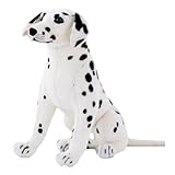 AOLIAY Simulation Hund Plüschtier, Realistische Hundepuppe, Weich Plüsch-Kissenpuppe, Spielzeug, Heimdekoration, Geeignet für alle Altersgruppen und Anlässe, 23cm