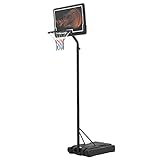 ArtSport Outdoor Basketballkorb — Mobiler Basketball-Ständer mit Standfuß & Rädern für Kinder & Erwachsene höhenverstellbar in 3 Stufen 2,55 - 3,05 m