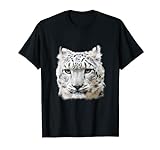 Schneeleopard Leopard Großkatze Geschenk T-Shirt