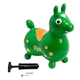 Rody Hüpfpferd + inkl. Pumpe von ATC, Sprungpferd Cavallo Ledraplastic Gymnic (grün)