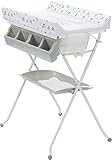 fillikid Ges. mbH HY-18-05 Wickelkombi mit Badewannenaufsatz, weiß, Large
