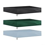 Quadratische Sandkästen, Sandkastenabdeckung, 210D, wasserdicht, Oxford-Stoff, Staubschutz für Garten, Kinder, Spielzeug, Sandkasten, UV-beständig, faltbar (grün, 200 x 200)