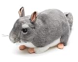 Uni-Toys - Chinchilla grau - 22 cm (Länge) - Plüsch-Nagetier - Plüschtier, Kuscheltier