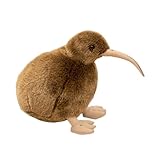 EPRHAY 12cm Realistischer Kiwi Plüschtier Extra Weiches Kuscheltier Langschnabel Vogel Stofftier Plüschvogel Spielzeug Wohnkissen Kinderkissen Geschenk