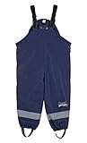 Sterntaler Unisex Kinder Regenträgerhose Gefüttert Rain Pants, Marine, 92