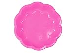 Ondis24 Wassermuschel Sandmuschel Sandkasten aus Kunststoff Blumendesign (pink, 1 teilig)