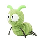 Herfair Raupe Kuscheltier Klein Insekten Plüschtier Grünner Raupe Puppen Stofftier Plushie Geschenke für Mädchen und Jungen