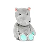 B. Softies BX2237EZ Kuscheltier Nilpferd – Superweich und groß – Plüschtier Hippo dunkelgrau, Baby und Kinder Spielzeug für Mädchen und Jungen ab 0 Monate, Grau