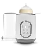 Bixury Flaschenwärmer Baby 220V 50W 8-in-1 Elektrischer Flaschenwärmer mit Intelligenter Temperaturregelung und Automatischer Abschaltung für Muttermilch oder Milchnahrung