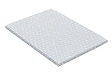 Fillikid Wickelauflage Eco Exclusiv/geeignet für schwedische Kommoden/weiche Thermovliesfüllung/Wickelmulde 50x70 cm/Wickelunterlage mit abwaschbarer Folienbezug - 50x70 cm