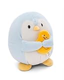 NICI MYMOCHI Pinguin Kuscheltier Waddle 16 cm mit Ente in Geschenkbox 11x12x6,5 cm, Flauschiges Stofftier zum Kuscheln, Spielen und Liebhaben - 61149