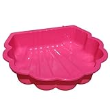 TikTakToo TikTakToo Sand & und Wassermuschel I Sandkasten ohne Abdeckung (1-teilig) (pink)