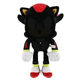 Tydeus Schwarz Plüschtier 30cm,Plüsch Spielzeug, Schwarz Kuscheltier Kinderpuppe,Plüschpuppe für Kindergeburtstag Weihnachten Geschenkidee