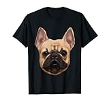 Französische Bulldogge Gesicht Kleidung Frenchie Kopf T-Shirt