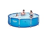 Bestway Stahlrahmenbecken 56406, Blau, 305 x 76 cm