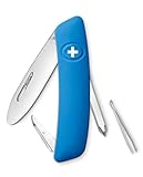 SWIZA Kinder Schweizer Messer J02 JUNIOR blau taschenmesser, One Size