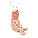 Plüsch Puppe Figur Spielzeug Haustierkissen Tier, 22cm Schöne Sheldon Shrimp Plüsch Spielzeug Cartoon Garnelen Spielzeug Weiche Gefüllte Marine Tier Baby Beschwerden Puppe Kinder Geburtstagsgesch