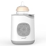 GROWNSY Flaschenwärmer Baby Babykostwärmer, 10-in-1 Fläschchenwärmer für Flaschen & Babynahrung Sterilisator, Genaue Temperaturkontrolle, Milchwärmer mit Auftauen Sterilisieren Warmhalten BPA-frei