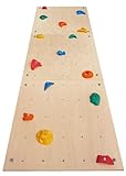 Create for you® - Kletterwand Kinderzimmer + 5 Klettersteine - Kletterwand für Kinder Indoor - Klettergerüst und Spielgeräte Indoor - Klettern mit Klettergriffe für Kinder - 75x75 cm