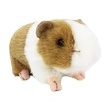 Meerschweinchen Kuscheltier,18cm Kuscheltier Meerschweinchen Plüsch,Meerschweinchen Spielzeug Kinder,Weich Kuscheltiere Puppe Spielzeug Dekor Für Jungen Mädchen Partybedarf Valentinstag (Braun Weiß)