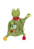 SIGIKID 41352 Schnuffeltuch Frosch Green Mädchen und Jungen Babyspielzeug empfohlen ab Geburt grün/blau