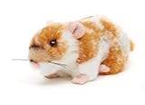 Uni-Toys - Goldhamster, Goldbraun - 18 cm (Länge) – Plüsch-Hamster - Plüschtier, Kuscheltier