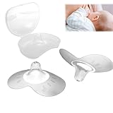 2 Pcs Stillhütchen S,Stillhütchen,Nipple Shield Breastfeeding,Stilltuch,Stilleinlagen Waschbar,Einweg-Stilleinlagen,Für Stillende Mütter Mit Umgedrehten Und Schmerzenden Brustwarzen