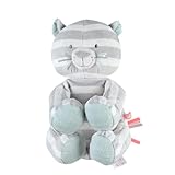 Noukie's - Plüsch für Kinder - Kleines Kuscheltier Milo - Schmusetuch Bio-Baumwolle - Größe für Kinder geeignet (25 cm)