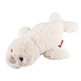 SIGIKID Plüschtier Kuscheltier Robbe Flauscherie, Stofftier zum Spielen, Sammeln, Einschlafen für Babys und Kinder, besonders weich und flauschig