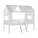 Vipack Charlotte Bett Cabane, Weiß