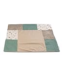 ULLENBOOM Wickelauflagenbezug 75x85 cm Waldfreunde (Made in EU) - abnehmbarer Bezug für Wickelauflage 85x75, Baby Überzug für Wickelunterlage aus Baumwolle, Wickelbezug für Wickeltisch