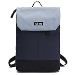 Ela Mo Rucksack Damen - Daypack schön u. durchdacht - Laptop Rucksäcke für Frauen - Anti Diebstahl Tasche für Schule, Uni, Business (Nightblue)