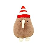 Kiwi Vogel Plüschtier, Kuscheltier Pelzige Kiwi Plüschpuppe,pelzige Kiwi-Plüschpuppe, weich,Niedliche und weiche Geschenke Plüsch-Kiwi-Vogel für Kinder Jungen und Mädchen Spielzeug (12cm,C)