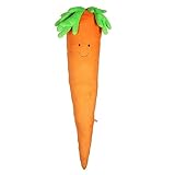 FANCY Riesiges Karotten-Pleuche Kissen 190 cm - Großes XXL Plüschtier Süße Karotte Geschenk für Mädchen und Jungen Riesen Kuscheltier 2m großes Karottenplüsch