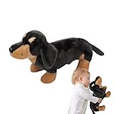 Kuscheltier Dackel, Cartoon, Stofftier Aus Weichem Plüsch, Hund Plüschtier Plüsch Spielzeug Weich&waschbar Geschenk, Kuscheln Und Spielen Für Kinder & Erwachsene, Tolle Geschenkidee