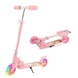 Y-RAIN Roller Kinder Scooter Höhenverstellbarer Scooter für Kinder Roller klappbar Tretroller Kinder ab 3 Jahre