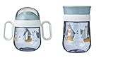 Mepal Mio Set – 360° Trinklernbecher Set – Trinklernbecher ab 6 Monate – auslaufsicher – spülmaschinengeeignet - Sailors Bay
