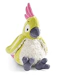 NICI Kuscheltier Kakadu Jaya 25 cm – Stofftier aus weichem Plüsch, farbenfrohes Plüschtier zum Kuscheln und Spielen, für Kinder & Erwachsene, 48957, tolle Geschenkidee, grün