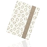 DELOA ® Windeltasche für unterwegs mit viel Platz - Kleine Wickeltasche, Baby Windelorganizer (Leopard Beige)