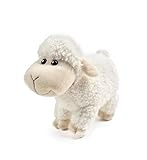 lilizzhoumax Schaf Kuscheltier Plüschtier Flauschiges Stofftier Klein Lamm Kawaii Plüsch Süßes Plüsch Spielzeug Geschenk für Mädchen, Jungen & Babys 18cm/7” Weiß