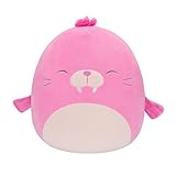 Squishmallows SQCR04223 - Pepper das rosa Walross 50 cm, offizielles Kelly Toys Plüsch, superweiches Kuscheltier