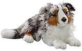 Carl Dick Australischer Schäferhund liegend, Hund, Plüschtier, Kuscheltier ca. 45cm 3434